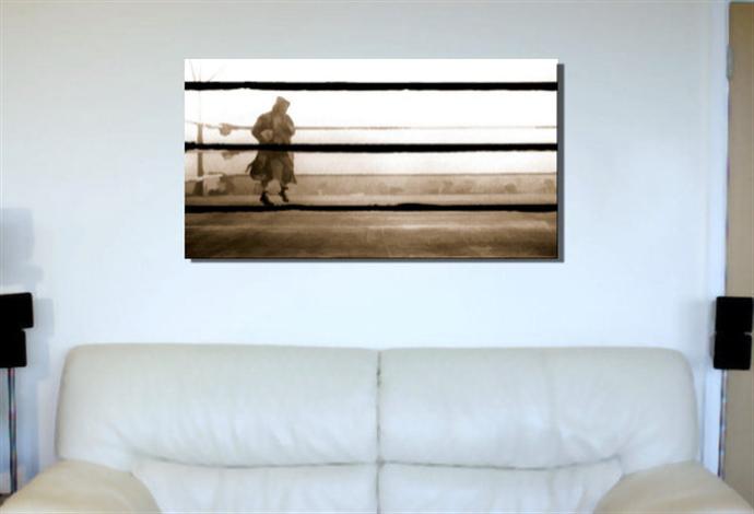 Depiction of Ragingbull1 on a drawing room wall.