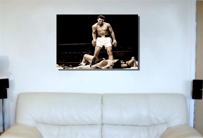 Depiction of muhammad1 on a drawing room wall.