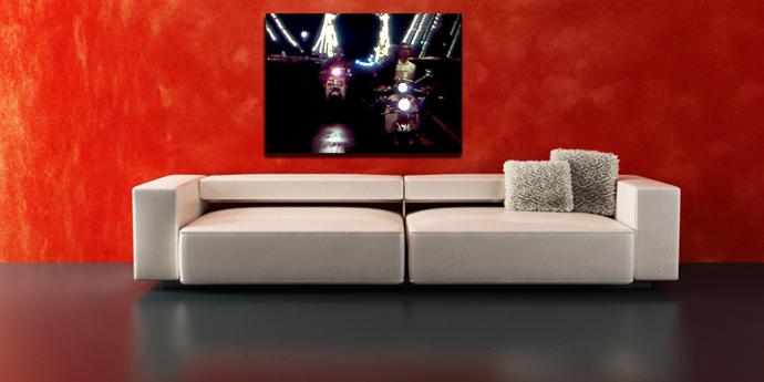 Depiction of quad04 on a drawing room wall.