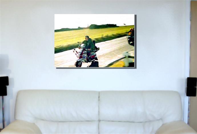 Depiction of quad06 on a drawing room wall.